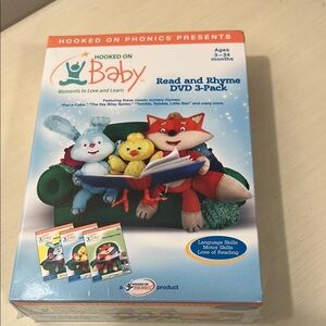 Hooked on Baby Read and Rhyme DVD 3-Pack